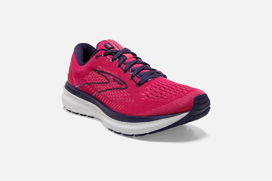 Brooks Israel Glycerin 19 Road Running Shoes Womens - Red/Black - AMR-759324